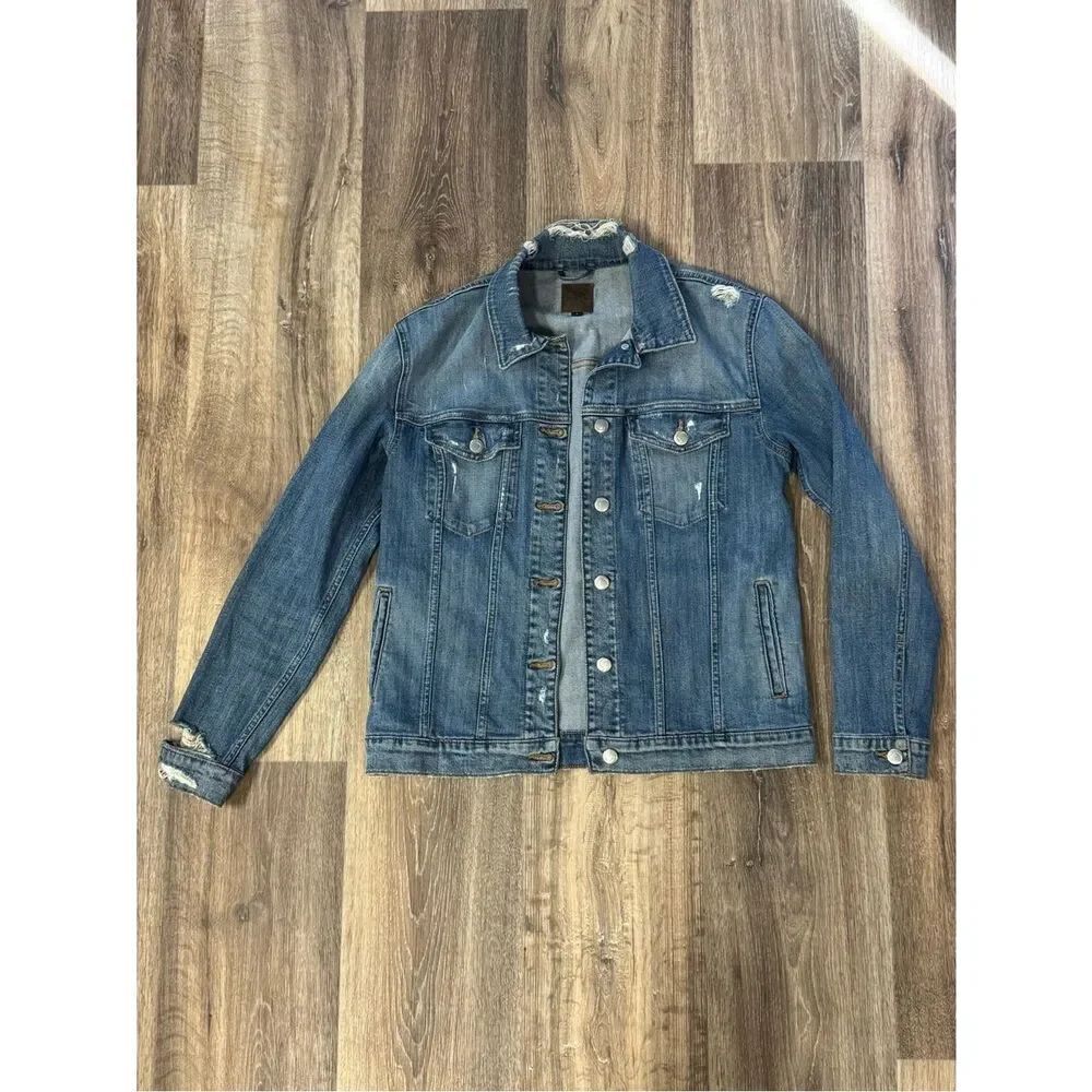 Joes Jeans Whitney Distressed Denim Jacket Women’s Small